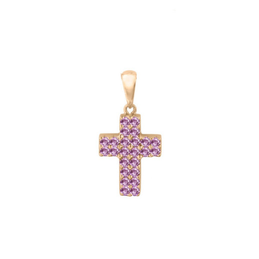 Cruz Amatistas Doble Catholic Sign - Des croix 2