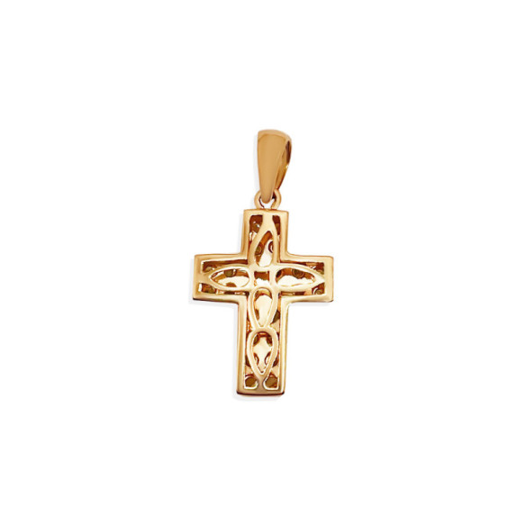 Segno cattolico croce ametista - Attraversa