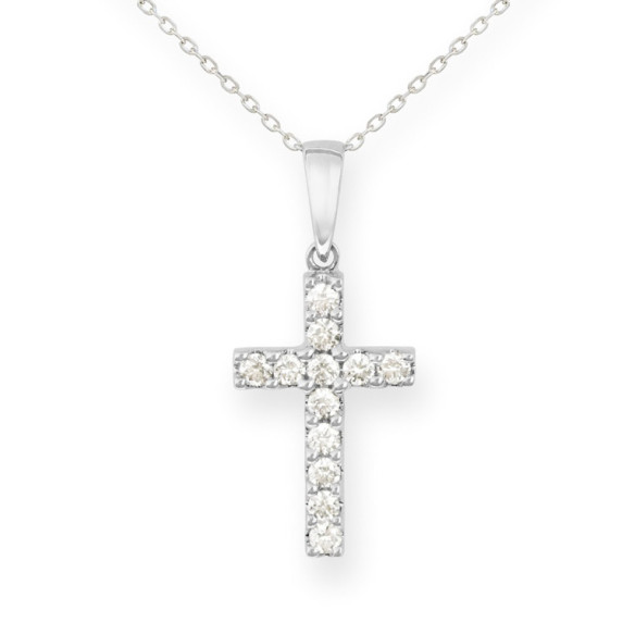 Cruz Diamantes Catholic Sign - Cruces de Diamantes