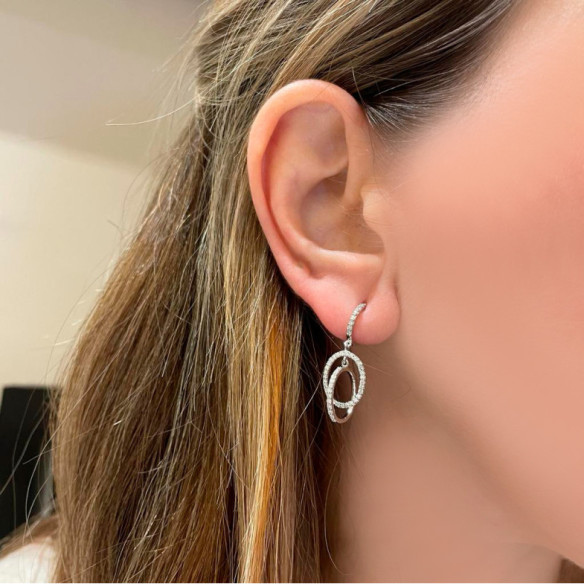 Pendientes Diamond Classic - Pendientes de Novia