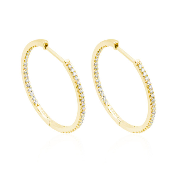 Ohrringe Gold Hoop - ohrringe