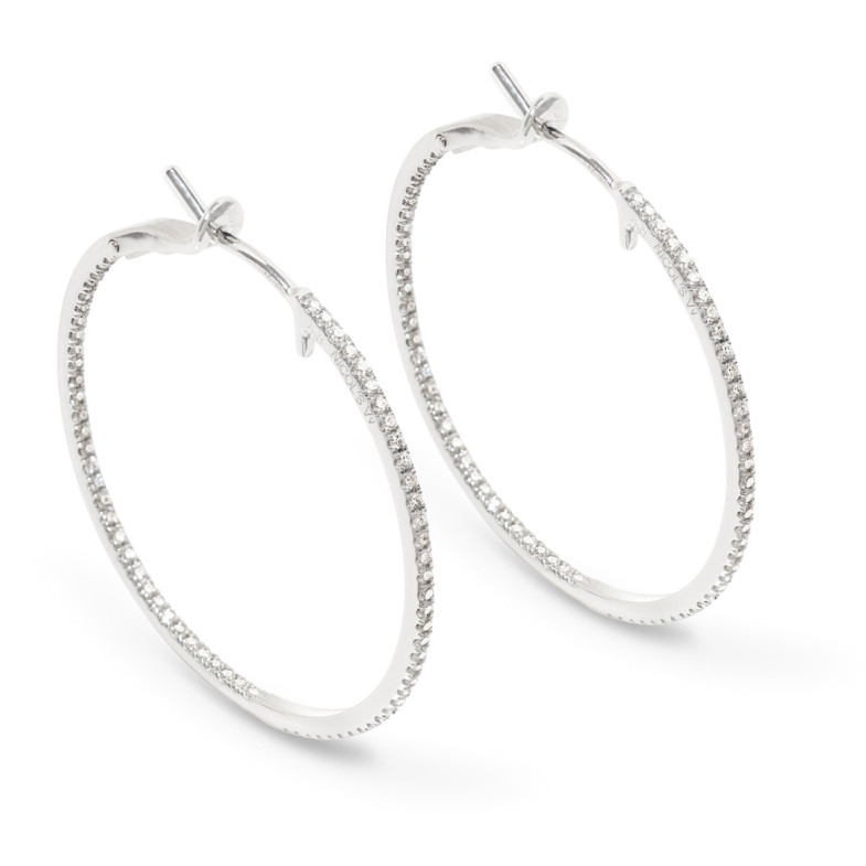 MAXI diamond earrings ARO - Bride earrings