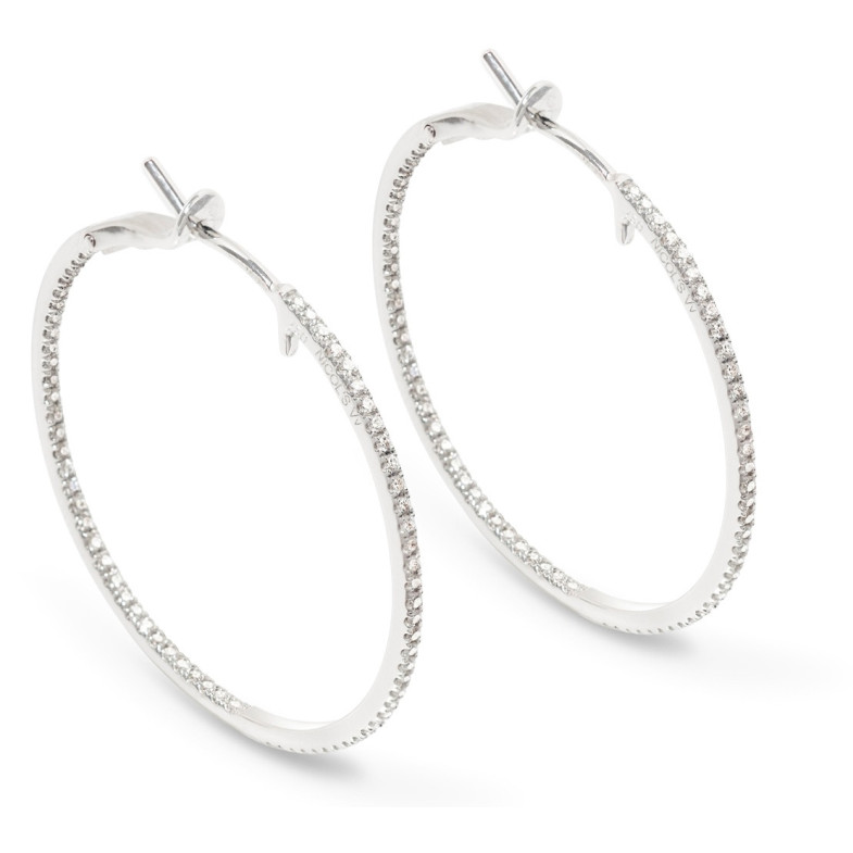 MAXI diamond earrings ARO - Bride earrings