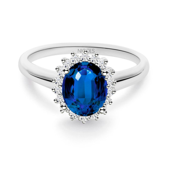 Orla Dalia Sapphire Ring 1.90 - Rings