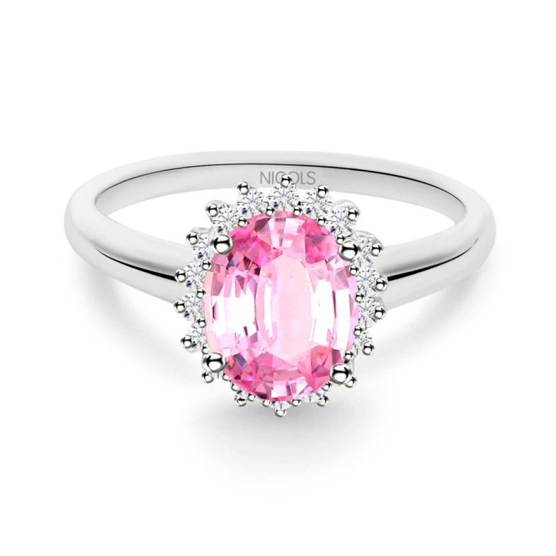 Ring Sapphiro Rosa Orla Dalia 1.90 - Saphiringe