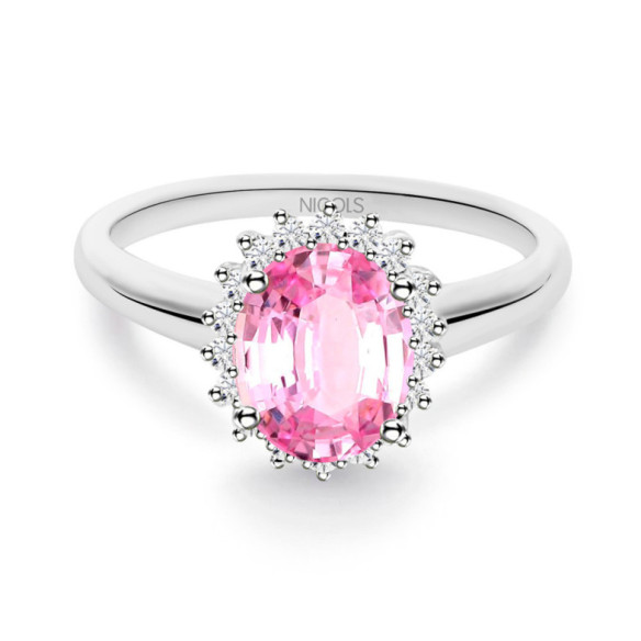 Ring Sapphiro Rosa Orla Dalia 1.90 - Saphiringe