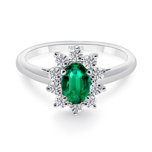 Smaragd Ring Dalia 0.95 - RINGE