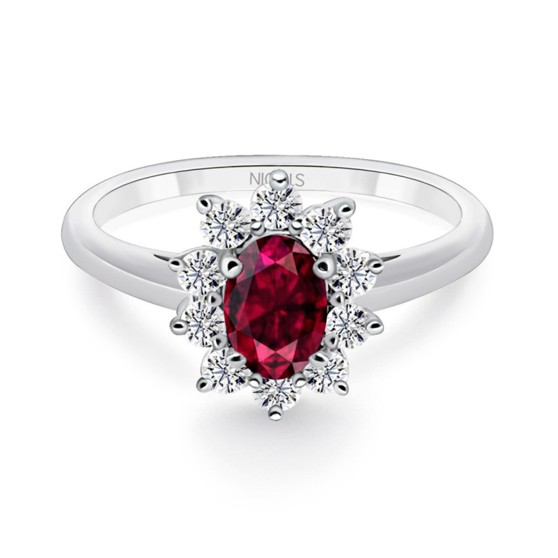Anillo Rubi Dalia 1.30 - Bagues rubis