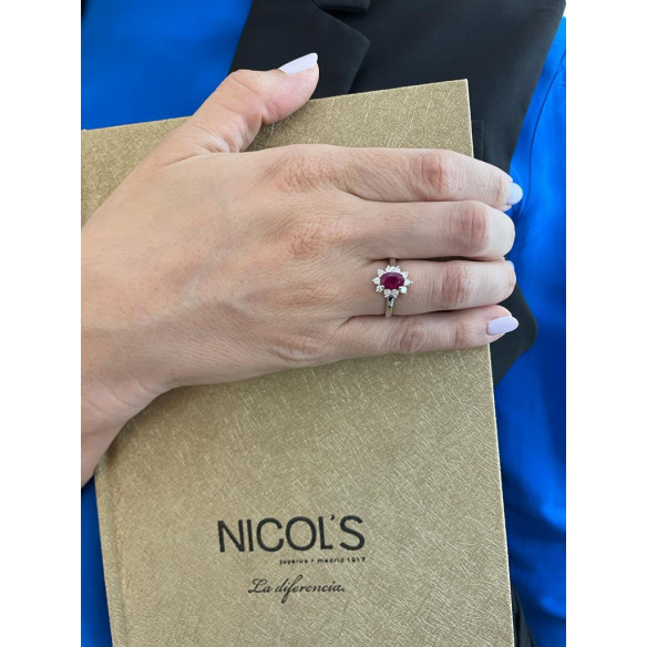 Anillo Rubi Dalia 1.30 - Bagues rubis