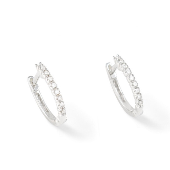 Pendientes Diamantes Mini Criolla - Pendientes de Diamantes