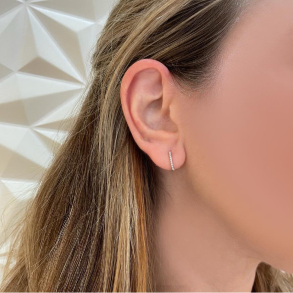 Pendientes Diamantes Mini Criolla - Pendientes de Diamantes