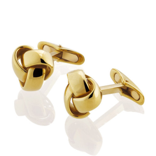 Gemelos De Oro Nudo - Jumelles de mariage