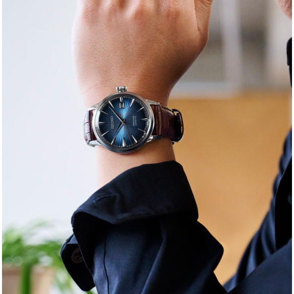 Seiko Presage Cocktail Midnight Blue Moon - Seiko Prospex