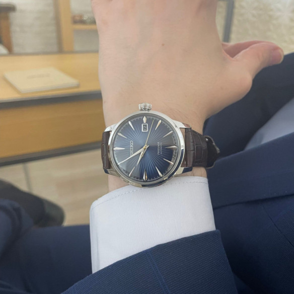 Seiko Presage Cocktail Midnight Blue Moon - Seiko Prospex