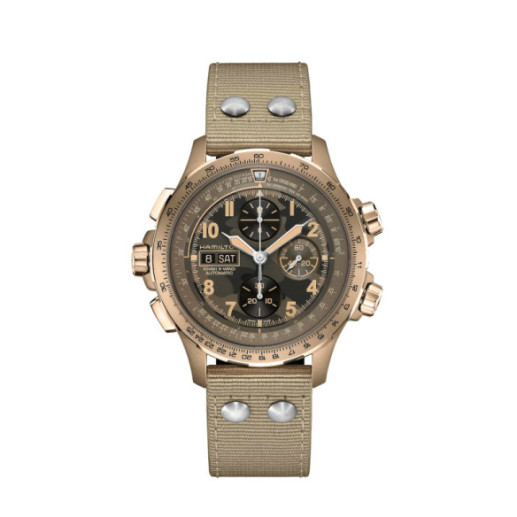 Hamilton Chaki X-Wind Auto Chrono - Khaki Aviation