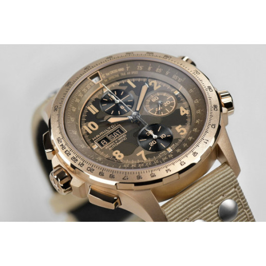 Hamilton Chaki X-Wind Auto Chrono - Khaki Aviation 2