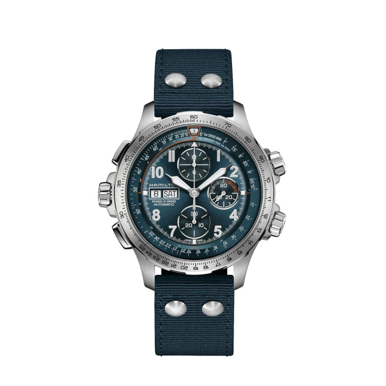 Hamilton Chaki X-Wind Auto Chrono - Khaki Aviation