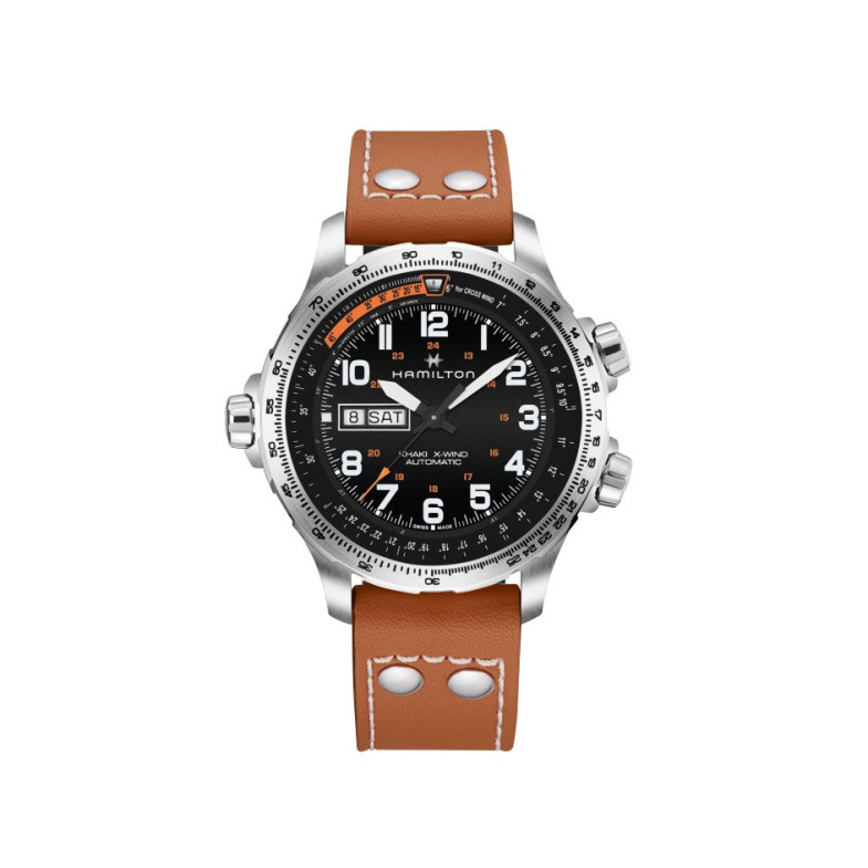 Hamilton Khaki X-Wind Data di Giorno Auto - Khaki Aviation