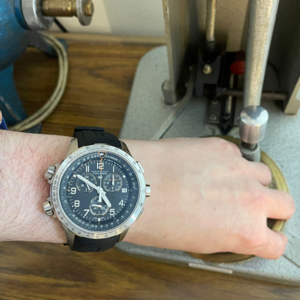 Hamilton Cachi X-Wind Gmt - Khaki Aviation