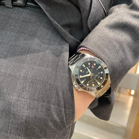 Hamilton Khaki Scuba Auto 43Mm - Khaki Navy