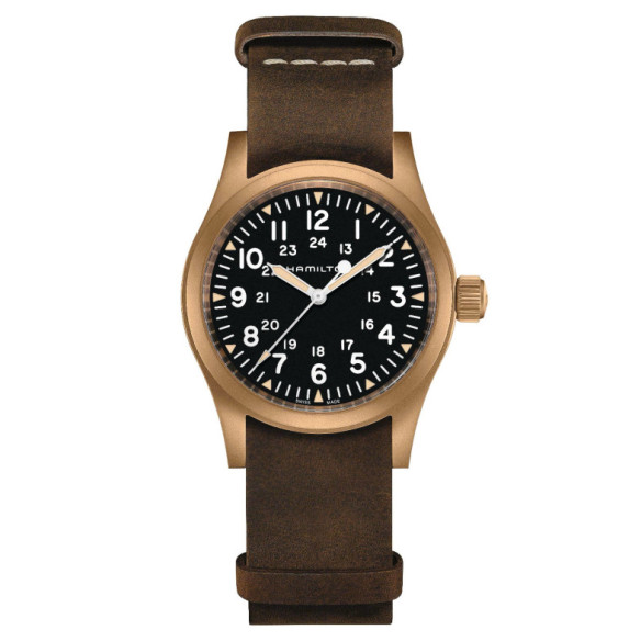 Hamilton Khaki Field Mechanical Bronze - Khaki Field