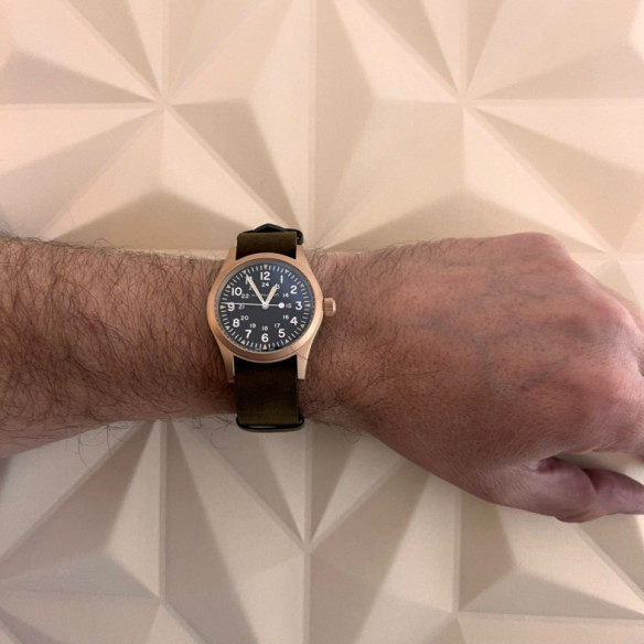 Hamilton Khaki Feld Mechanische Bronze - Khaki Field
