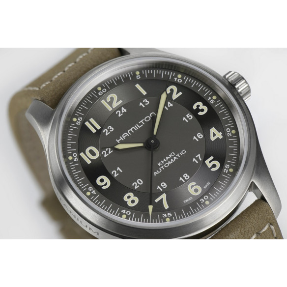 Hamilton Khaki Field Titan Auto - Khaki Field
