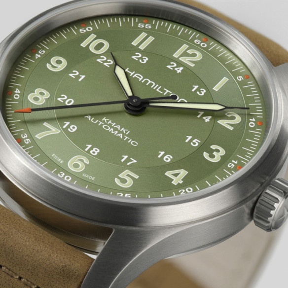 Hamilton Khaki Field Titanium Auto - Khaki Field