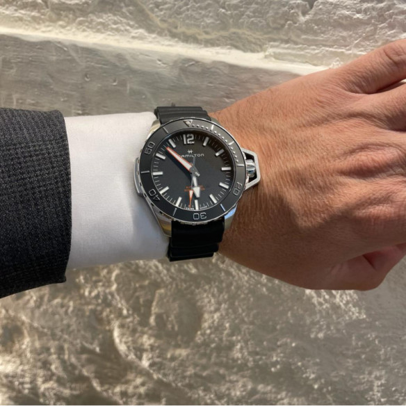 Hamilton Khaki Navy Frogman Auto - Khaki Navy