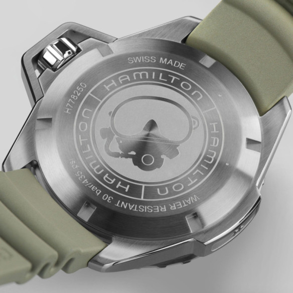 Hamilton Khaki Navy Frogman Auto - Khaki Navy