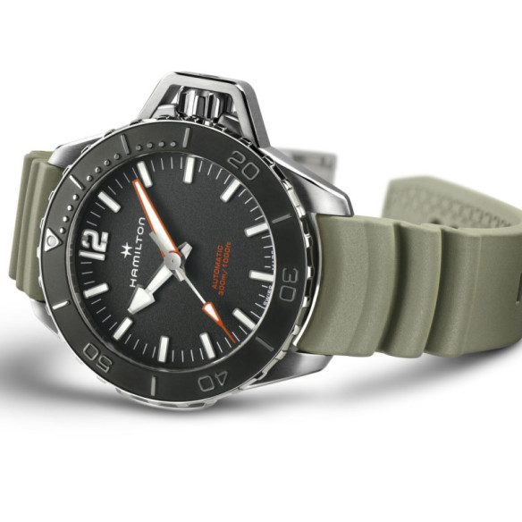 Hamilton Khaki Navy Frogman Auto - Khaki Navy