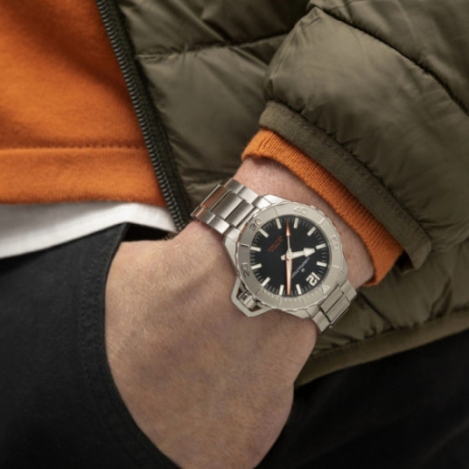 Hamilton Khaki Navy Frogman Auto - Marinha de Khaki 2