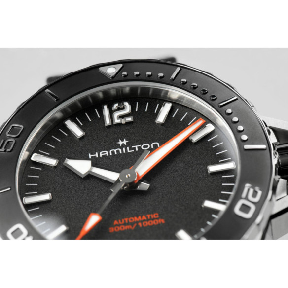 Hamilton Khaki Navy Frogman Auto - Marinha de Khaki