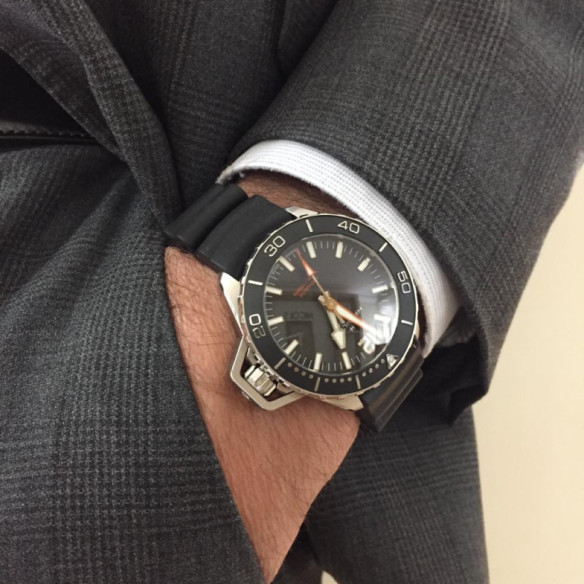 Hamilton Khaki Navy Frogman Auto - Marinha de Khaki