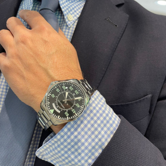 Hamilton Khaki Pilot Day Date Auto - Khaki Aviation