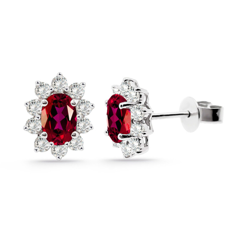 Pendientes Rubi Orla 1.60 Ct. - Boucles d'oreilles Rubi