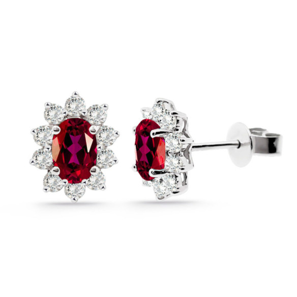 Pendientes Rubi Orla 1.60 Ct. - Boucles d'oreilles Rubi