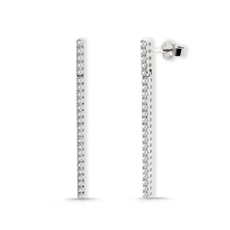 Pendientes De Fiesta Linea - Brincos de noiva