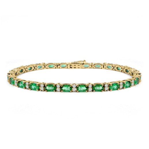 Pulsera esmeraldas y diamantes Riviere Royal - ARMBäNDER