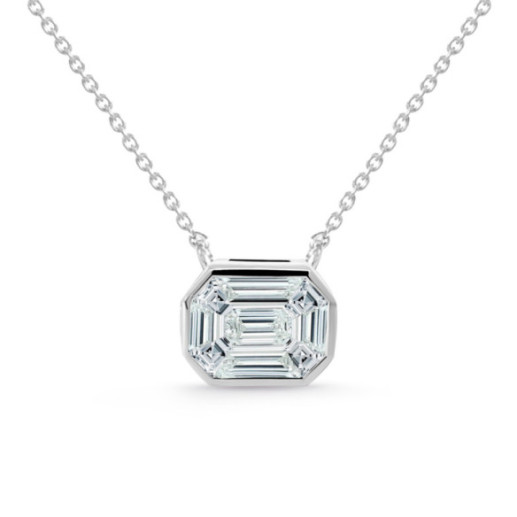 Colgante Oro y Diamantes Vrait 0,80ct. - Bijoux de femme