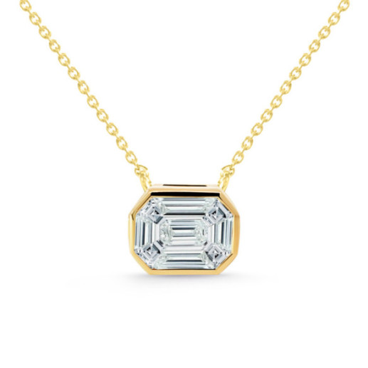 Colgante Oro y Diamantes Vrait 0,80ct. - Pingentes de diamantes