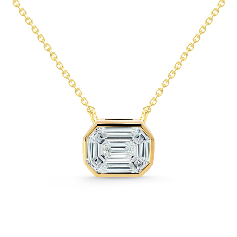 Colgante Oro y Diamantes Vrait 0,80ct. - Colgantes de Diamantes