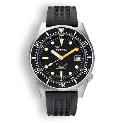 Squale 1521 Black Blasted - SQUALE