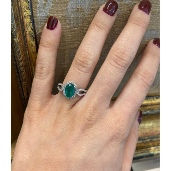 Diamantring Royal Jewels - Smaragdringe