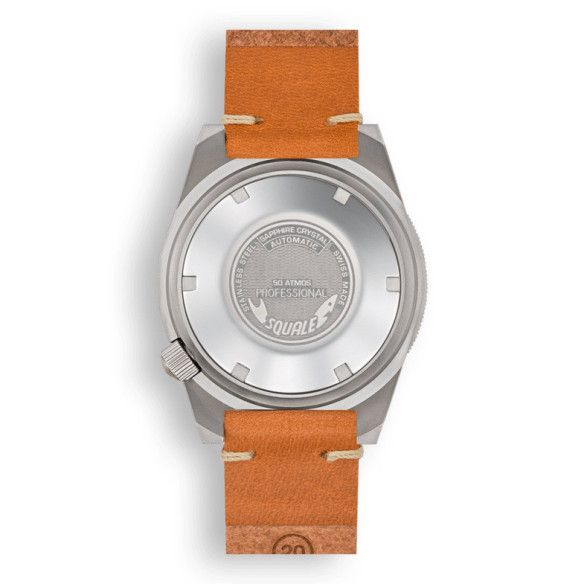 Squale 1521 Black Blasted Leather - SQUALE