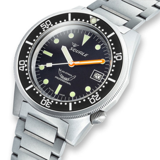 Squale 1521 Black Blasted Bracelet - SQUALE 2