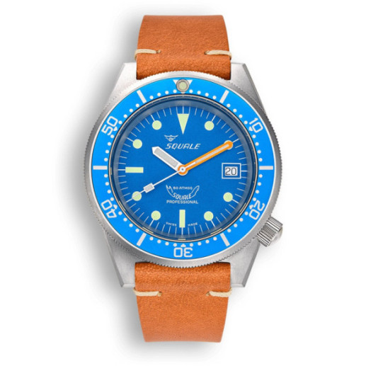 Squale 1521 Blue Blasted Leather - SQUALE