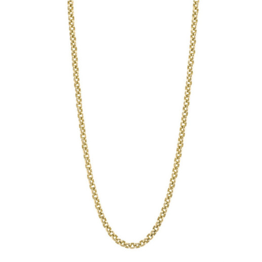 Cadena Oro 18K Eslabon Oval 8X6 60Cm - Cadenas de Oro Hombre