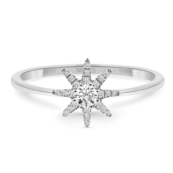 Anillo Oro Little Details - Anillos de Diamantes