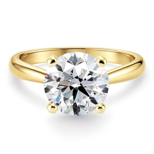 Anillo Diamante 1,50 Ct Nicole Oro Amarillo - Anillos Diamante 1 ct